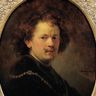 Rembrandt, Portrait de l'artiste à la tête nue